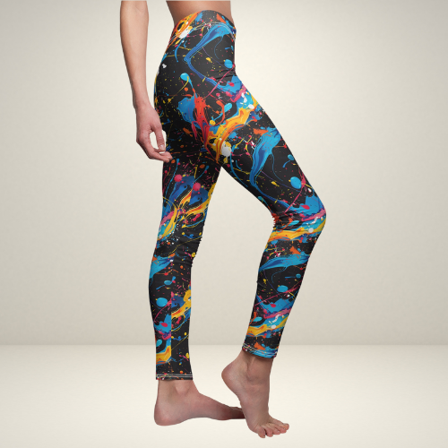 High-Waisted Performance Leggings - Comfort for Workouts & Everyday Wear