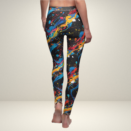 High-Waisted Performance Leggings - Comfort for Workouts & Everyday Wear