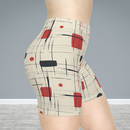 9" High-Waist Compression Shorts – Flex, Stretch & Breathe