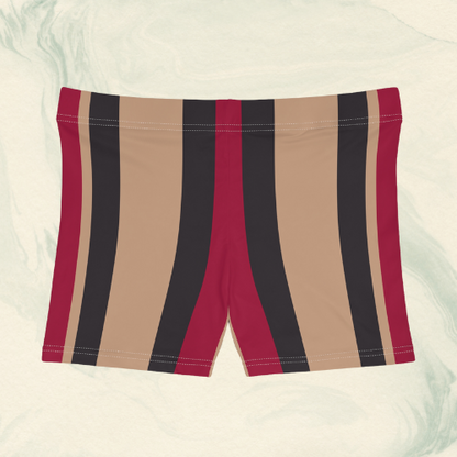 6" Stylish Women's Striped Shorts - Comfort for Summer Days